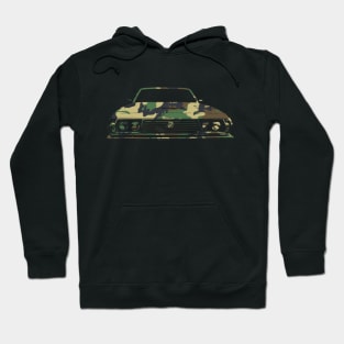 Leyland P76 1970s Australian classic car woodland camo Hoodie